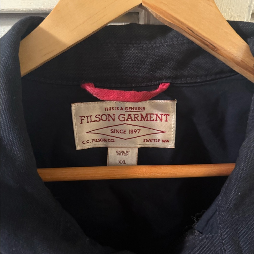 Filson Navy Field Jacket - Picture 3 of 5